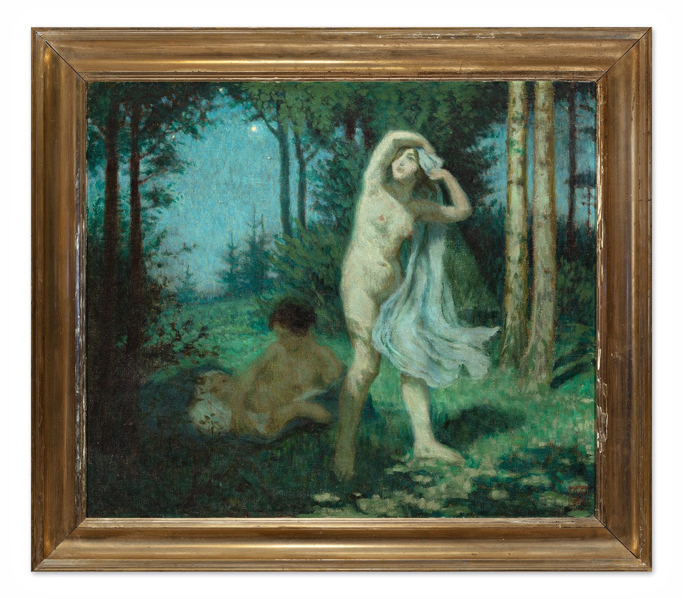 Bedřich Wachsmann (1871-1944) - Za jarní noci