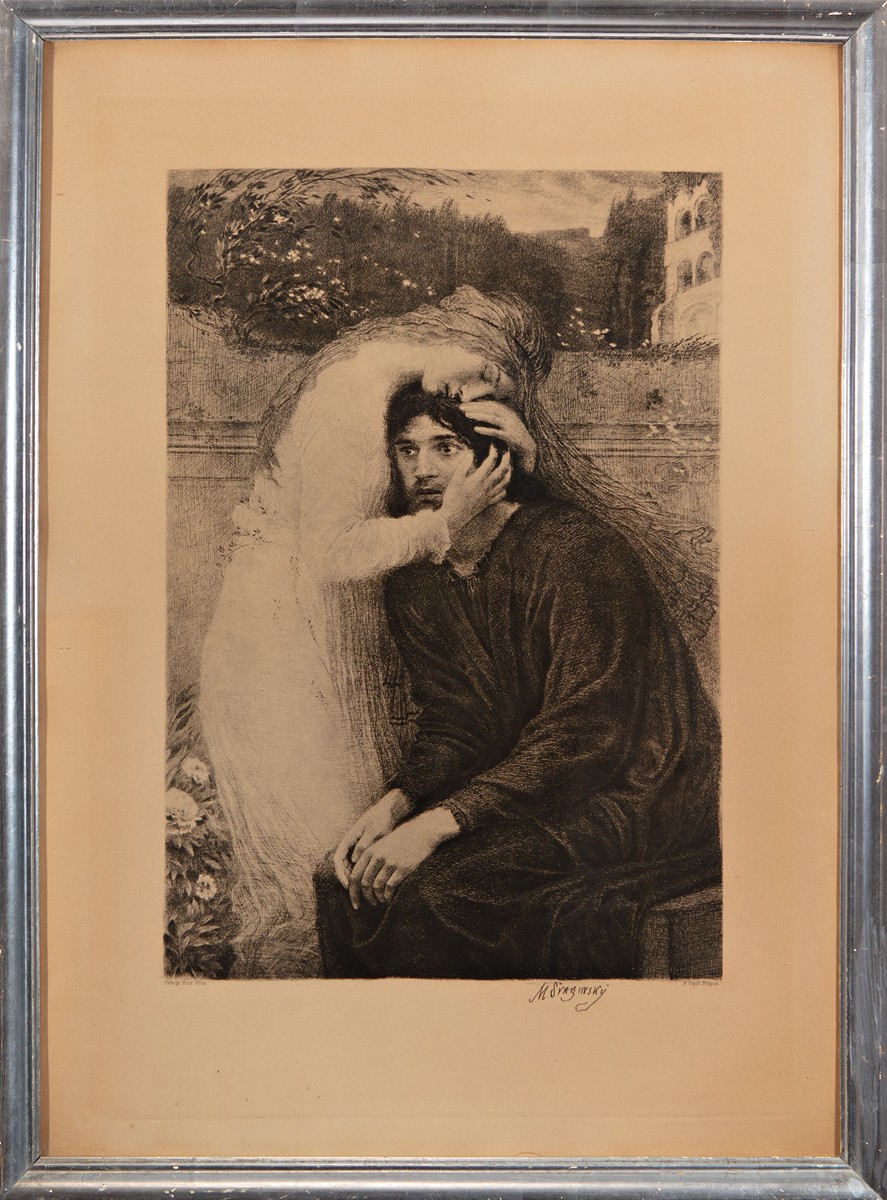 Max Švabinský (1873-1962) - Splynutí duší