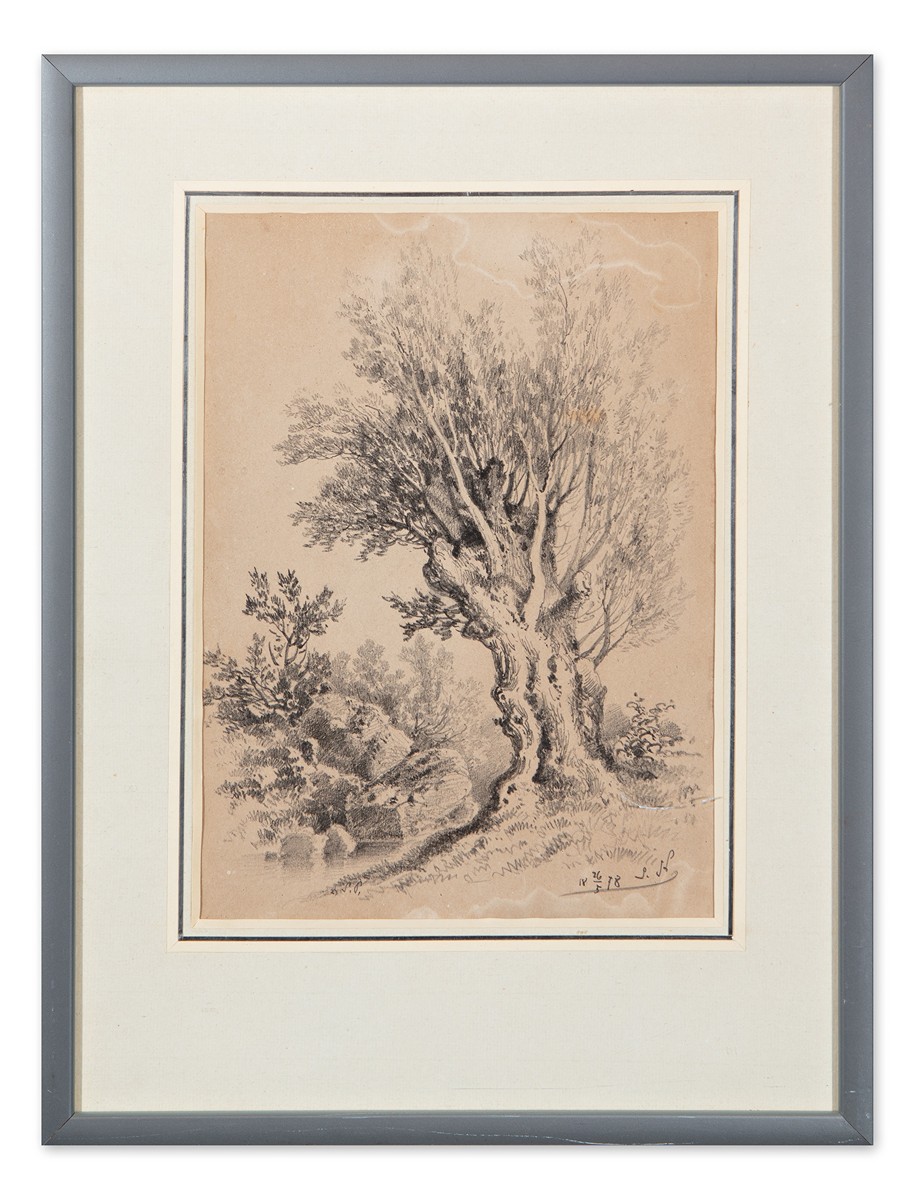 Malíř 19. století - Strom