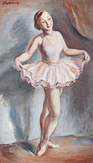 Hana Hladíková-Bernkopfová (1900-1978) - Baletka (La petite Clara)
