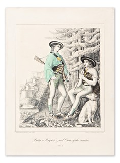 Peter Michal Bohúň (1822-1879) - Konvolut tří grafických listů