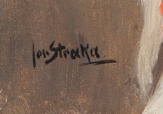 Josef Straka (1864-1946) - Portrét chlapce