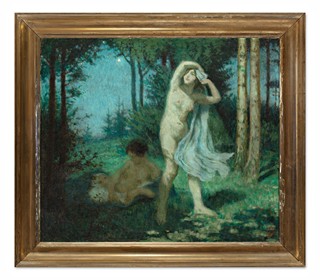Bedřich Wachsmann (1871-1944) - Za jarní noci