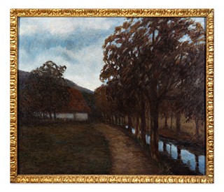 Malíř 20. století - Cesta u potoka