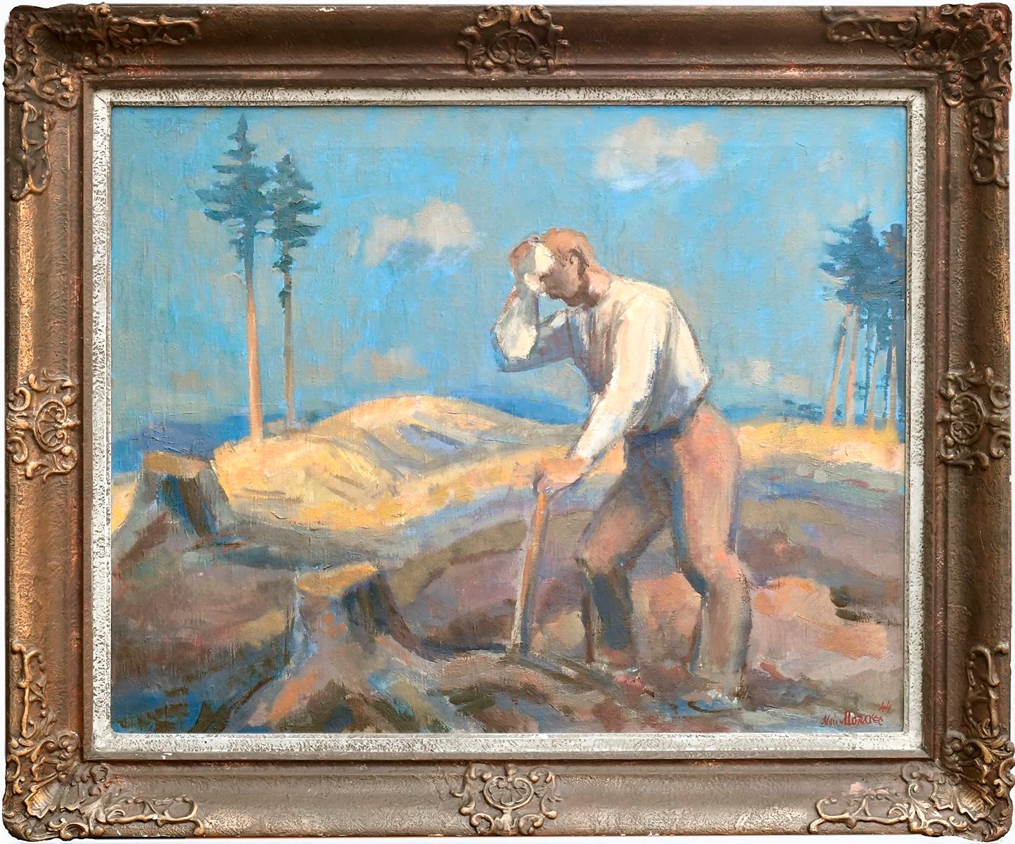 Moravec Alois (1899-1987) - Dřevorubec