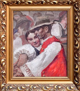 Wünsche Vilém (1900-1984) - Mladí tanečníci
