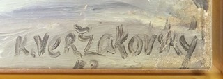Veržakovský Karel (1924-1963) - Zátiší s citrony a kaprem