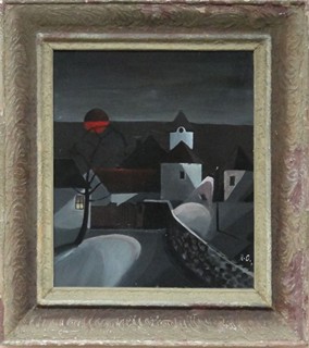 Galbavý Rudolf (*1951) - Vesnice v noci