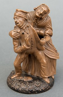 Maresch Johann (1821-1914) - Žertovná figurka Manželský pár