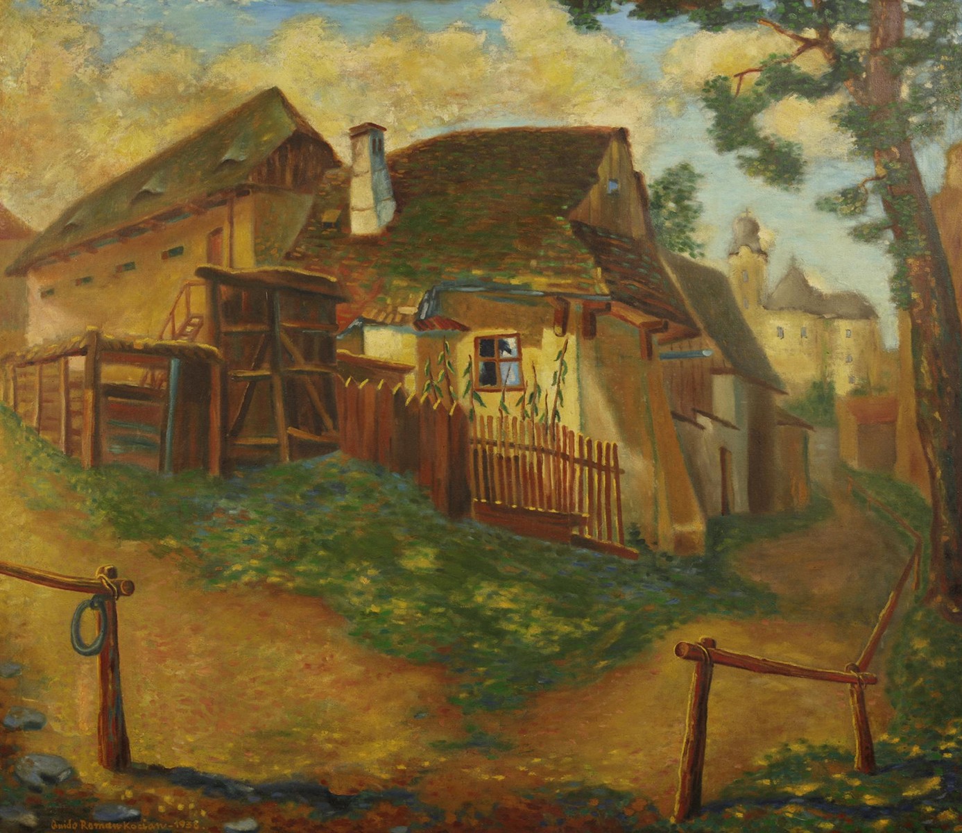Kocián Roman Quido 1908 - 1971 - Žižkova chalupa