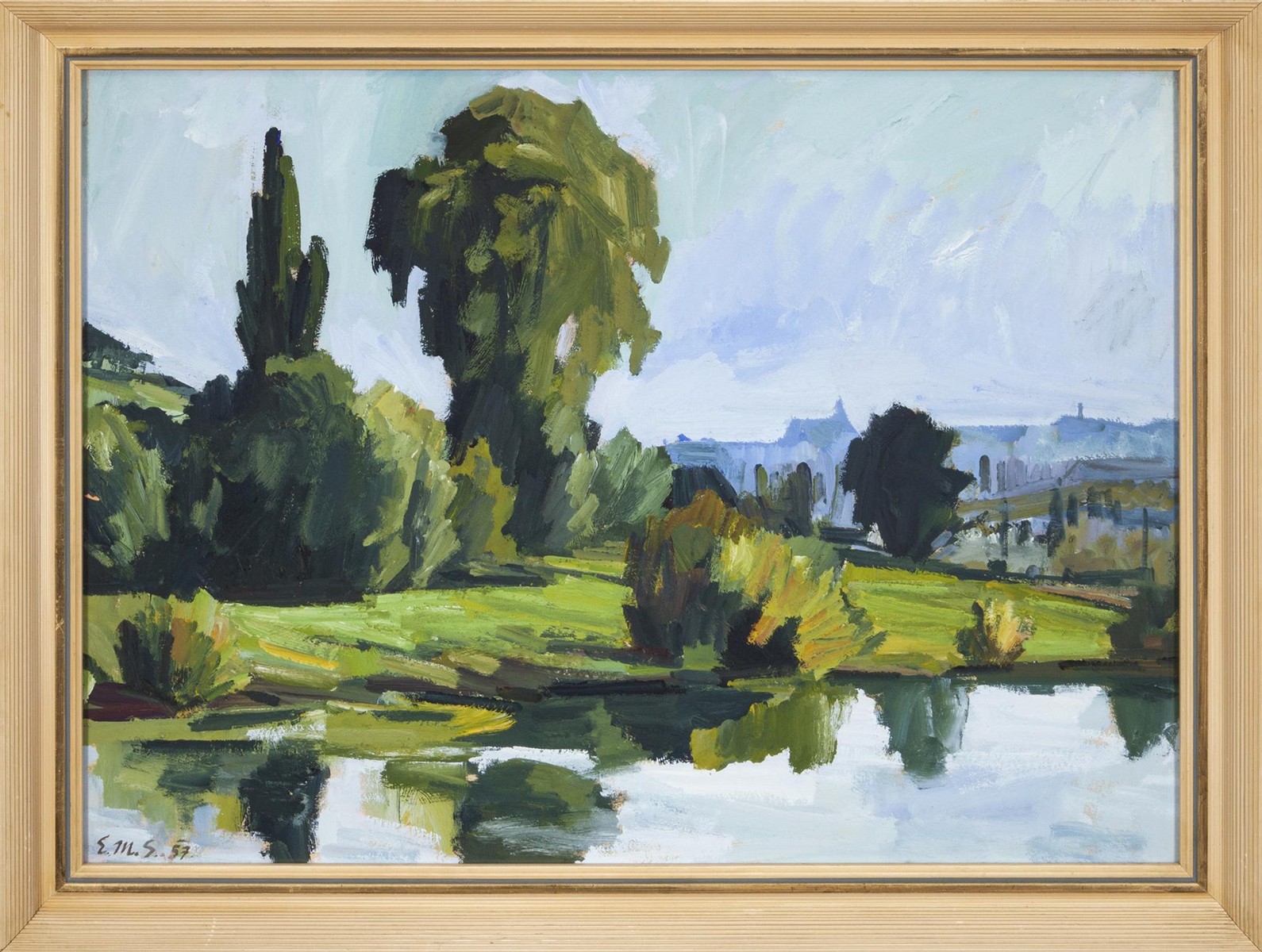 Stavinoha Eduard 1903 - 1973 - Praha z Podbaby