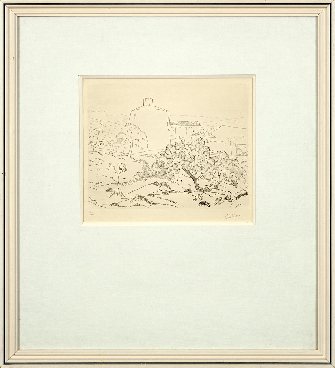 Coubine Othon 1883 - 1969 - Rotunda v Simiane