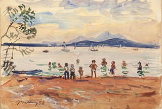 Baloun Zdeněk 1918 - 1978 - Máchovo jezero