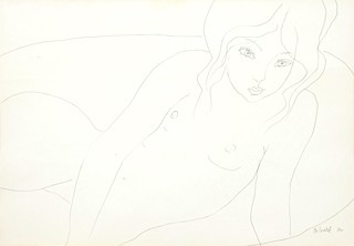 Blažek Jaroslav 1927 - Ležící (Ve vaně)