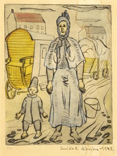 Kocián Roman Quido 1908 - 1971 - S dítětem