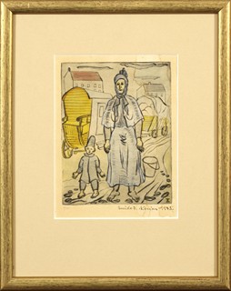 Kocián Roman Quido 1908 - 1971 - S dítětem