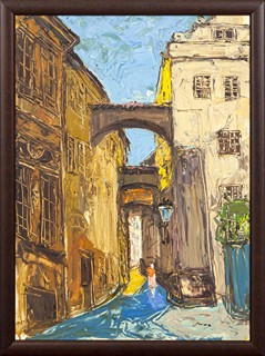 Max František 1895 - 1969 - Staropražský motiv
