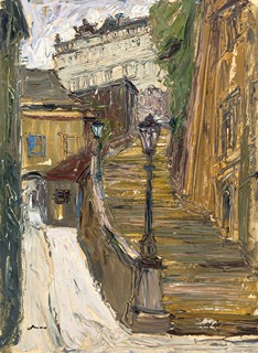 Max František 1895 - 1969 - Malostranské schody