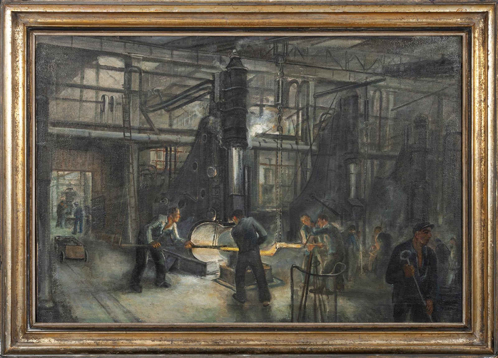 Hodek Josef (1888 - 1973) - Ze Škodovky, Malá kovárna