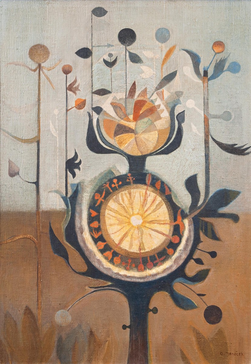 Janeček Ota (1919 - 1996) - Masožravá rostlina