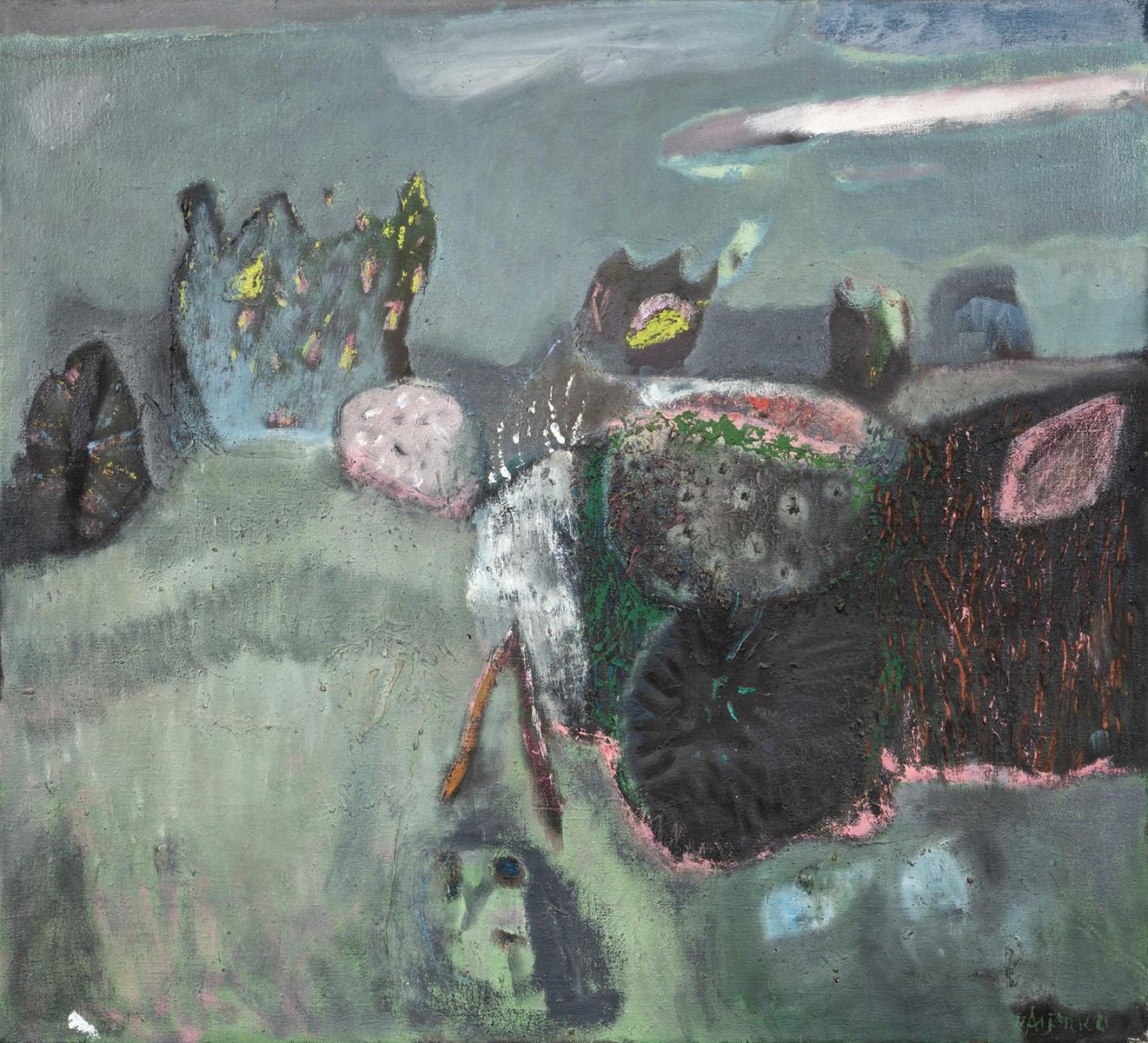 Valter Karel (1909 - 2006) - Zátiší v Číčovicích