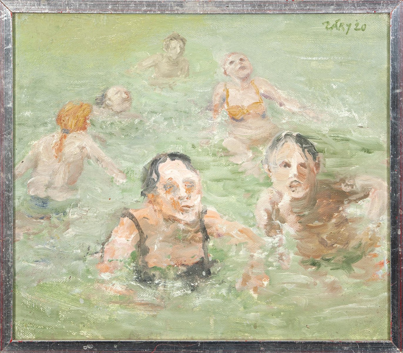 Zárybnický Rostislav (1936) - Z cyklu Koupání