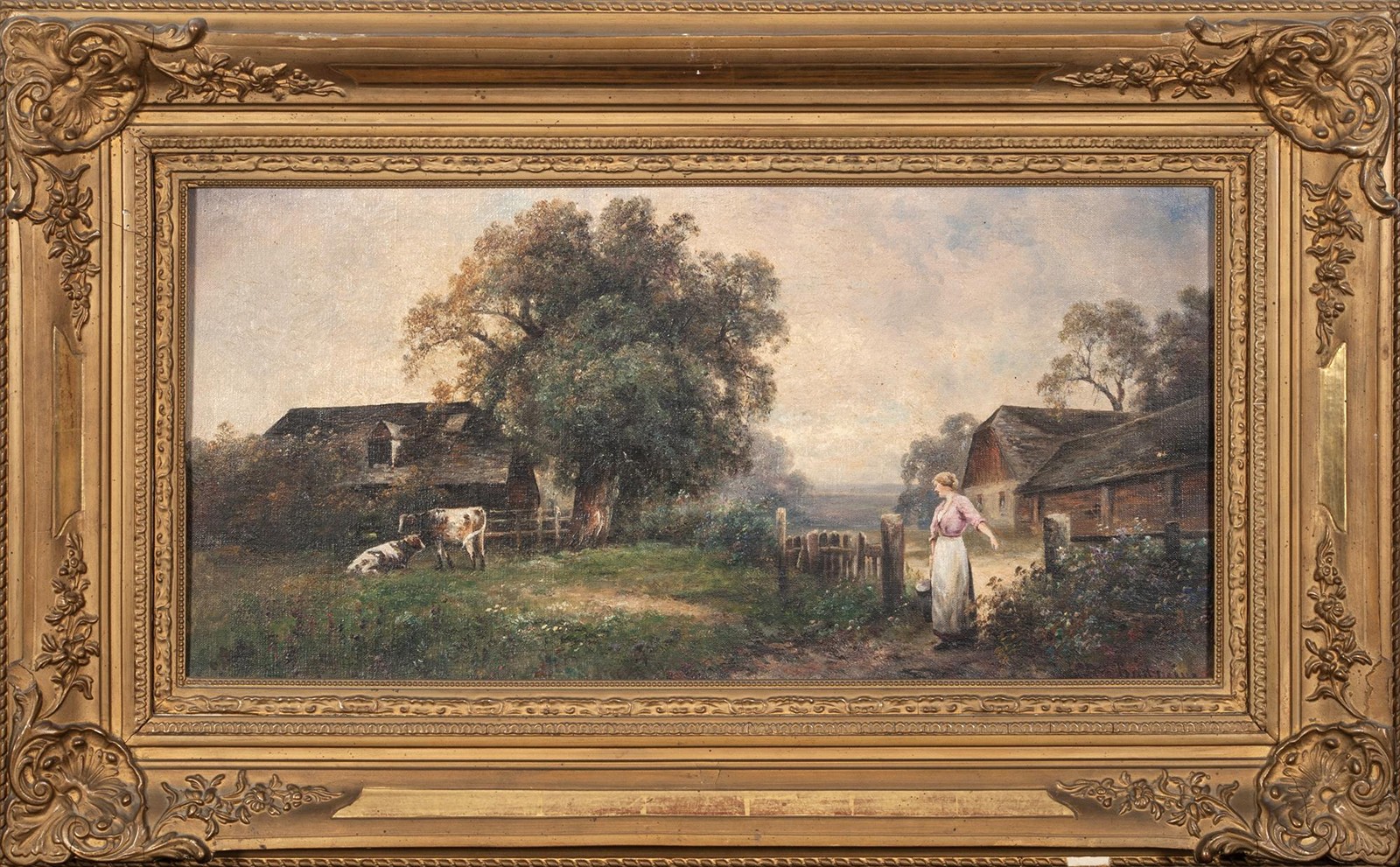 Barbarini Emil (1855 - 1933) - Venkovský motiv