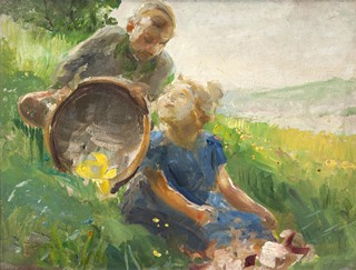 Brunner - Dvořák František (1862 - 1927) - Na louce