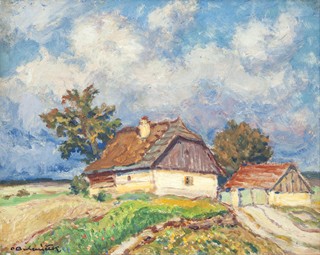 Bubeníček Ota (1871 - 1962) - Usedlost v létě