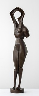 Archipenko Alexander (1887 - 1964) - Česající se žena