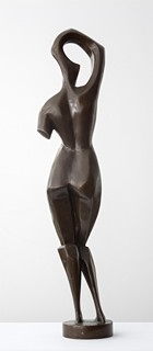 Archipenko Alexander (1887 - 1964) - Česající se žena