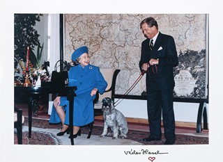 Pajer Alan (1948) - Václav Havel na audienci u královny