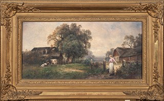 Barbarini Emil (1855 - 1933) - Venkovský motiv