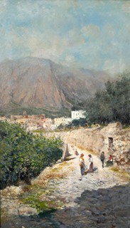 Ricciardi Oscar (1864 - 1935) - Od Vesuvu