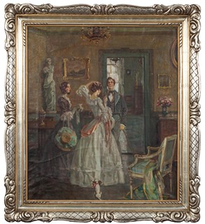 Wierer Alois (1878 - 1945) - Před vycházkou
