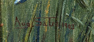 Satra Augustin (1877 - 1909) - Na břehu