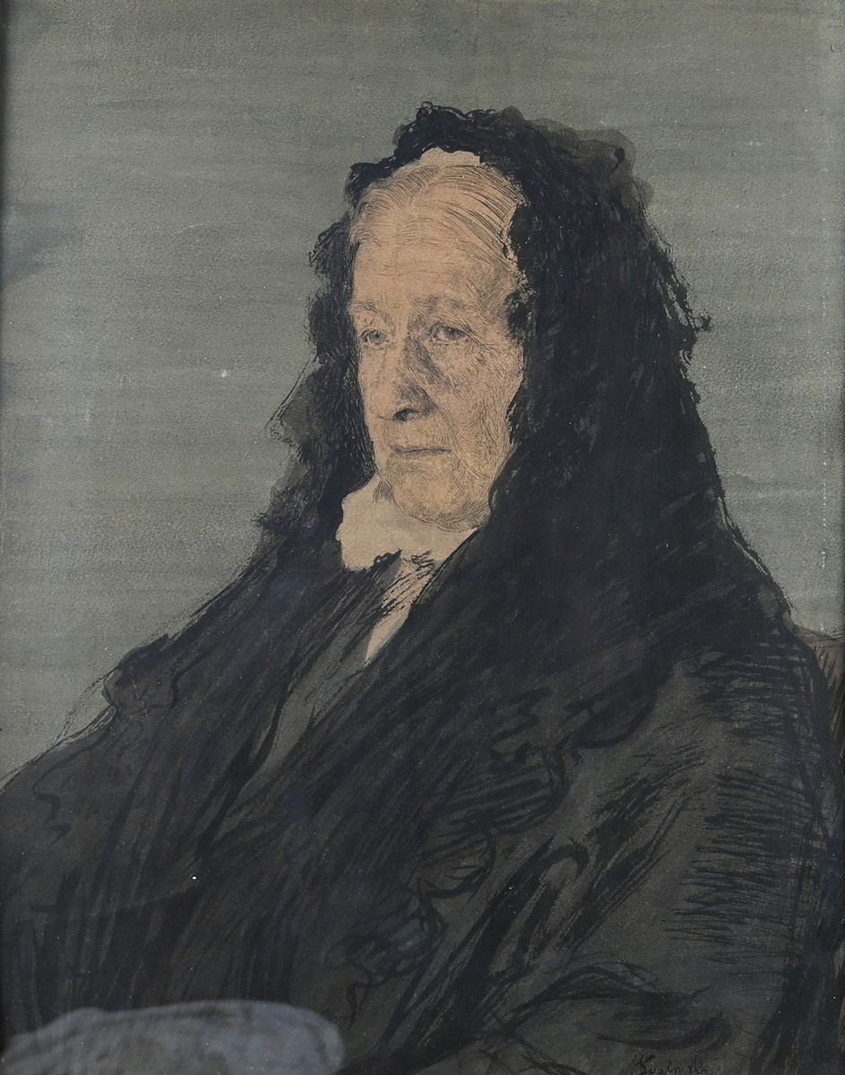 Max Švabinský (1873-1962) - Teta Máry