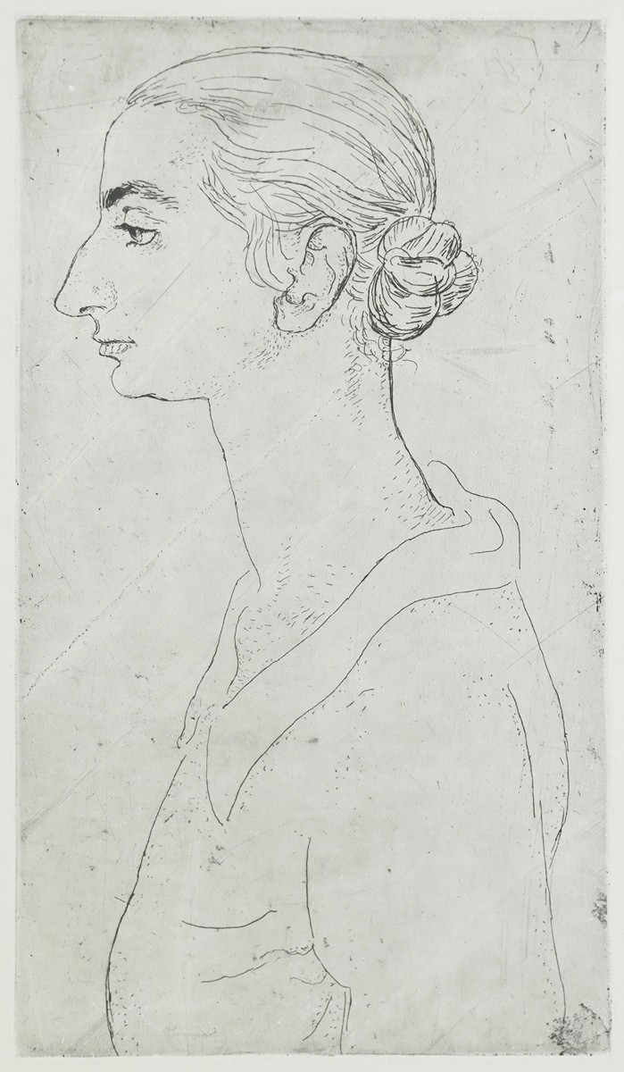 Josef Kaplický(1899-1962) - Portrét dívky