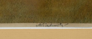 Max Švabinský (1873-1962) - Žlutý slunečník-studie