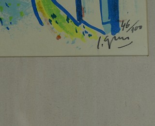 Jaroslav Grus (1891 - 1983) - Loďka na břehu, Na návsi