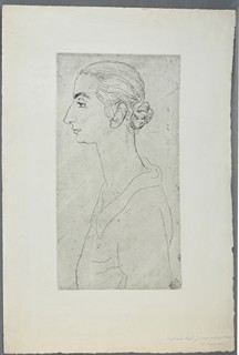 Josef Kaplický(1899-1962) - Portrét dívky