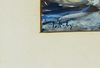 Július Jakoby (1903 - 1985) - Akt s květinou