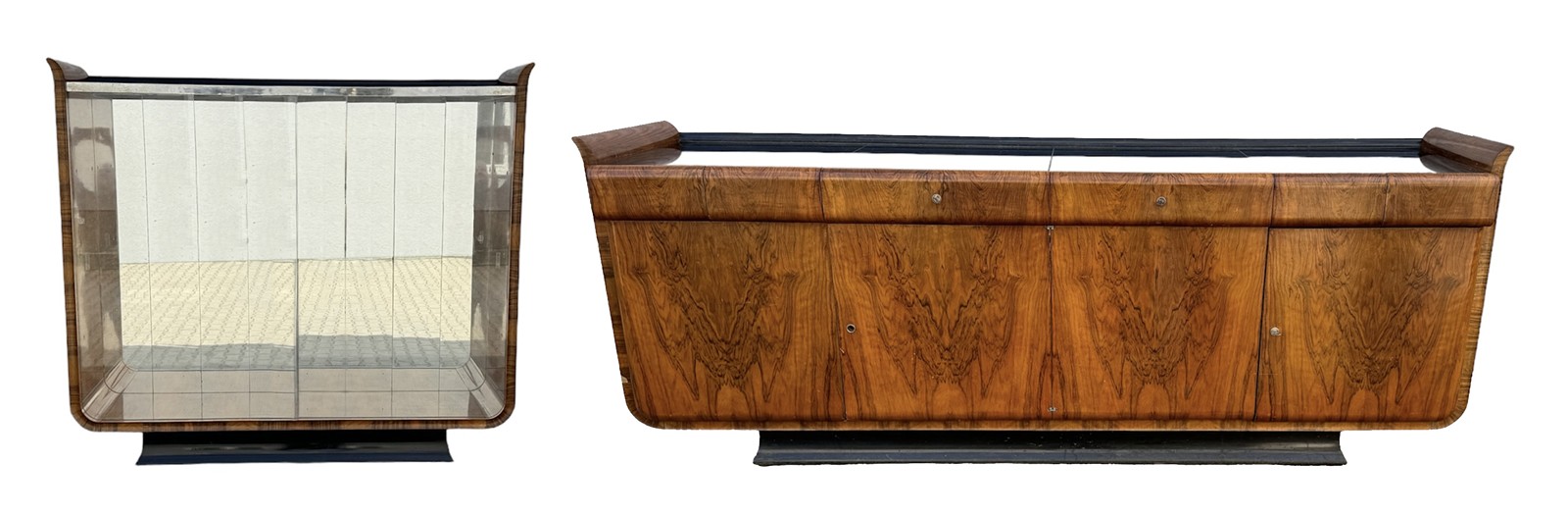 Jindřich Halabala | Vitrína a bufet - 'TULIPÁN'