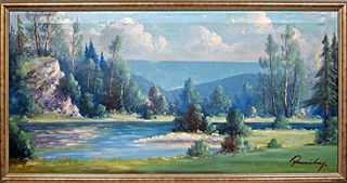 Raška | Horská krajina s řekou