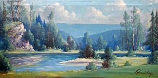 Raška | Horská krajina s řekou