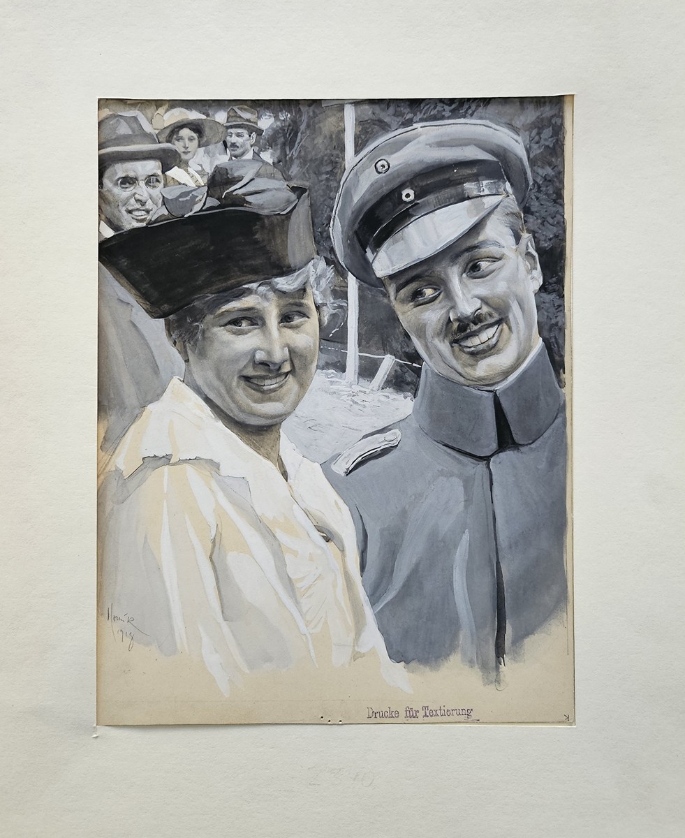 František Horník-Lánský, 1889 - 1955 - Stud, 1913