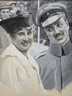 František Horník-Lánský, 1889 - 1955 - Stud, 1913