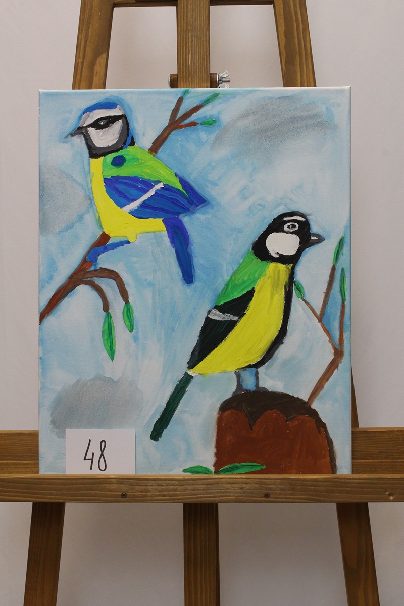 Alžběta Klozbergová - Barevné sýkorky