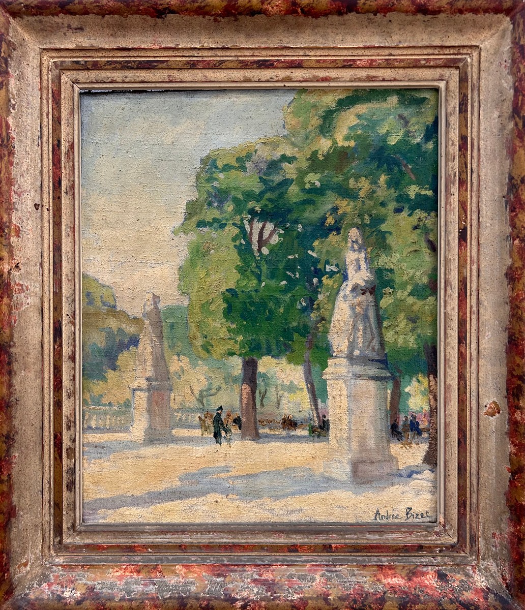 Andrée Bizet - Francouzský impresionista (1888 - 1970) - okolí Paříže (mezi lety 1910 - 1920)