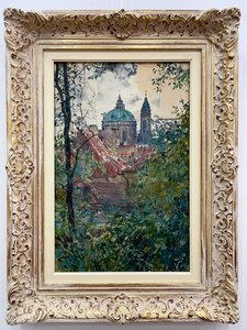 Jan Šafařík (1886 - 1915) - Kostel Sv. Mikuláše na Malé Straně
